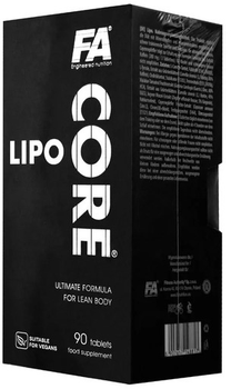 Жироспалювач Fitness Authority Core Lipo 90 таблеток (5902448268521)