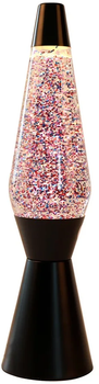 Нічник iTotal Lava Lamp Black Base and Glitter (8057711468270)