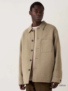 Куртка демисезонная мужская Uniqlo 172258059 M Бежевая (1159828678)