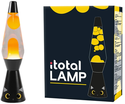 Нічник iTotal Lava Lamp Black Cat (8059037075842)