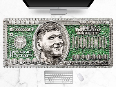 Ігрова поверхня ONETAP Million Dollars 900х400мм