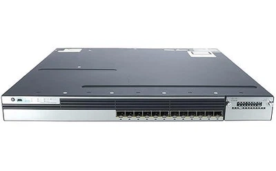 Керований комутатор Cisco WS-C3750X-12S-S 12xSFP Gigabit + StackWise Layer 3 (REFUBRISHED) - Refurbished