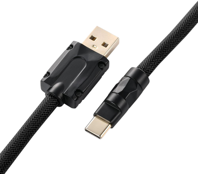 Кабель Sharkoon Skiller SGK50 Aviator Cable Set USB-C - USB-A 1.85m Black (4044951040353)