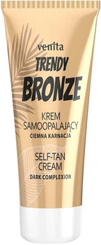 Крем автозагар-бронзатор Venita Trendy Bronze Self-Tan 75 мл (5902101521659)