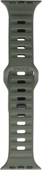 Ремінець Evelatus Sport Silicone Strap для Apple Watch Series 1/2/3/4/5/6/7/8/SE 42-45 мм Dark Green (4752192077624)