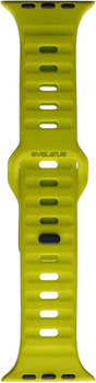 Ремінець Evelatus Sport Silicone Strap для Apple Watch Series 1/2/3/4/5/6/7/8/SE 38-41 мм Yellow (4752192077631)