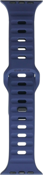 Pasek Evelatus Sport Silicone Strap do Apple Watch Series 1/2/3/4/5/6/7/8/SE 38-41 mm Dark Blue (4752192089917)