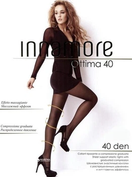 Колготи 40 Den жіночі Innamore Ottima 2 р Чорний