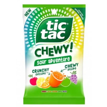 Драже Tic Tac Chewy Sour Adventure 80 грам