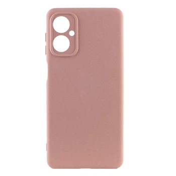 Чохол Silicone Case Motorola Moto G55 5G Бежевий FULL 70573