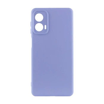Чохол Silicone Case Motorola Moto G85 Лавандовий FULL 70568