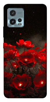 TPU чохол Demsky Burning flowers для Motorola Moto G72