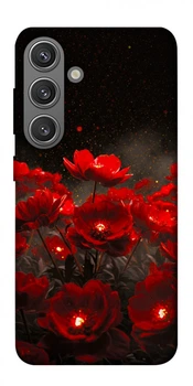 TPU чохол Demsky Burning flowers для Samsung Galaxy S24