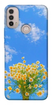 TPU чохол Demsky Sky flowers для Motorola Moto E40