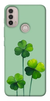 TPU чохол Demsky Lucky clover для Motorola Moto E40