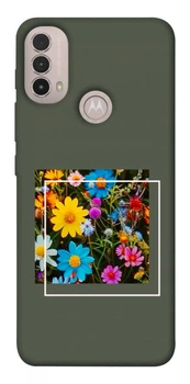 TPU чохол Demsky Flora mood для Motorola Moto E40