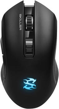 Игровая мышь Sharkoon Skiller SGM3 / 6000 DPI / 7 кнопок / RGB подсветка / Черная Б/В