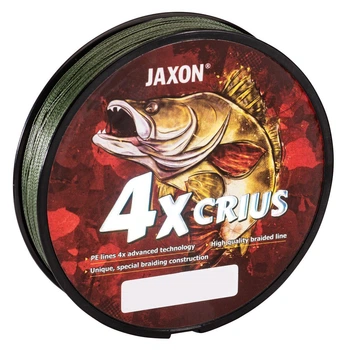 Шнур JAXON Crius 4X Grey 150m 0.10mm 7 kg