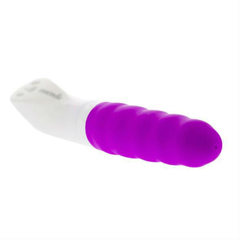 Самосмазывающийся рифленый перезаряжаемый вибратор Cascade Wave Vibrator Purple, 25.6 см (12601000000000000)