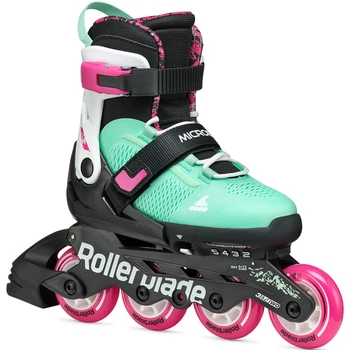 Роликовые коньки Rollerblade Microblade XT black-sea green 36.5-40 86B0751520-NG03