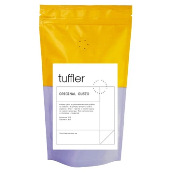 Кава мелена tuffler суміш арабіки та робусти Original Gusto 250г
