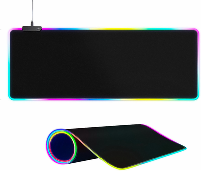 Ігрова поверхня, килимок для миші MISSION RGB LED з 14 режимами освітлення 800х300 мм