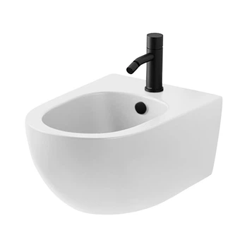 Биде подвесное Nic Design Pin 004706001 wall hung white glossy