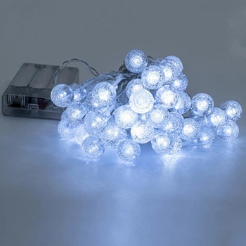 Гірлянда Altalusse INL-2707B-40 Cold 40 LED на батарейках 6 м холодний білий