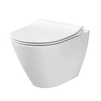 Унитаз подвесной Cersanit City 743 Clean On дюропластовым сиденьем SLIM lift