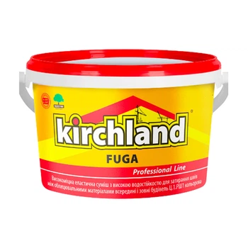 Фуга Kirchland ведро антрацит 2 кг