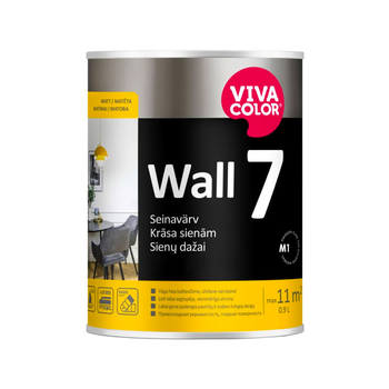 Краска интерьерная Vivacolor Wall 7 A для стен 0,9 л