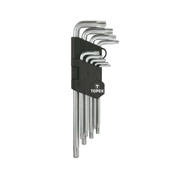 Ключи TORX Topex T10-T50 35D961 9 шт