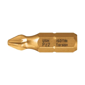 Насадка для отвертки USH UUSG0022361 с титановым покрытием PZ2 1/4" 25 мм