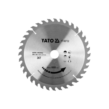 Диск пильний по дереву Yato YT-60732 255*30*3,0*2,0 мм