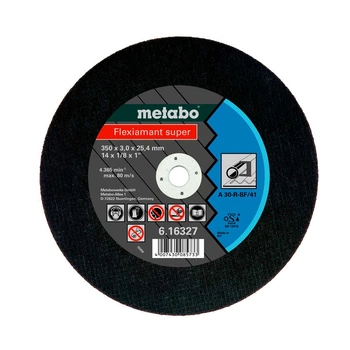 Круг отрезной по металлу Metabo 616327000
