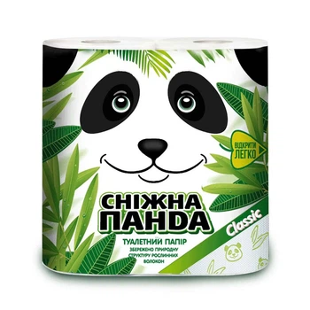 Папір туалетний Сніжна Панда Classic 4 шт