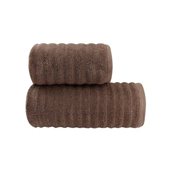 Полотенце махровое Microcotton premium 70*140 см коричневый