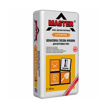 Шпаклевка финишная Master Satenpro гипсовая 5 кг