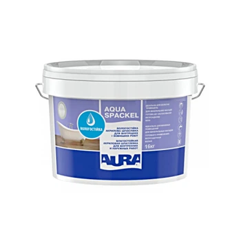 Шпаклевка влагостойкая Aura Luxpro Aqua Spackel акриловая 16 кг