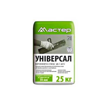 Шпаклевка универсальная Мастер Универсал 25 кг