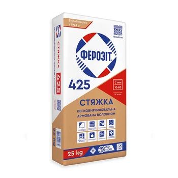 Стяжка армированная Ферозит 425 25 кг