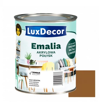 Эмаль акриловая LuxDecor глянцевая ореховый лес 0,75 л
