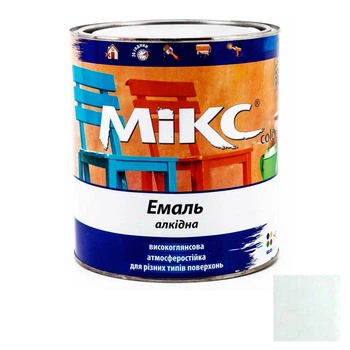Эмаль алкидная MIKS Color ПФ-115 глянцевая белая 2,8 кг