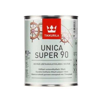 Лак для дерева Tikkurila Unica Super 90 глянцевый 0,9 л