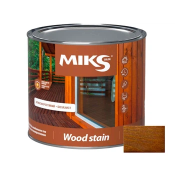Лак лазурь Miks Color тик 0,6 кг