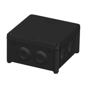 Коробка распределительная Plank Electrotechnic IB006 IP55 100*100*50 мм черная