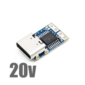 Модуль PD триггер 20В USB Type-C PD 2.0 3.0 для питания ноутбука ip2721
