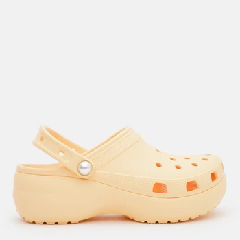 Жіночі крокси Crocs Classic Platform Pearl Clog GdH 211231-78Z 41-42 (W10) 26 см Golden Hour (198445137358)