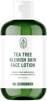 Лосьйон Mr.Scrubber Tea Tree Blemish Skin Face Lotion з олією чайного дерева 200 мл (4823109702998)