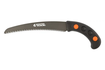Садовая ножовка MASTERTOOL Самурай 250 мм, 6 TPI, закаленные зубцы, сталь Mn65
